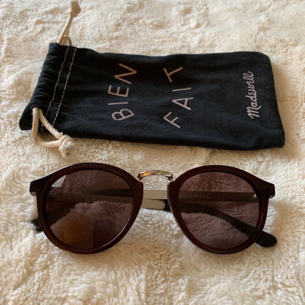 Madewell Indio Red Sunglasses